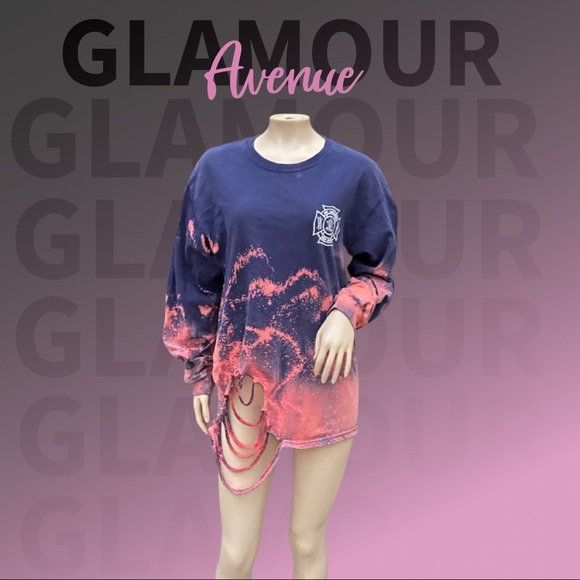 ✨Custom Distressed Shirt✨ • One of a Kind - Dare to be Rare 💕 - Picture 3 of 3